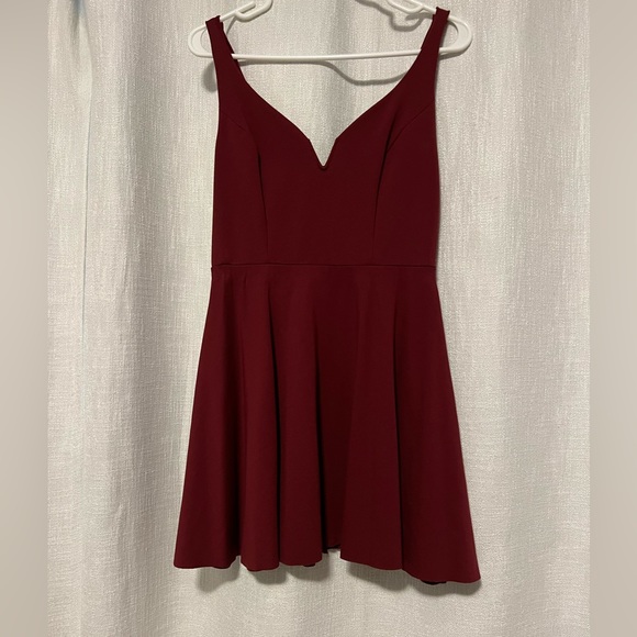 Urban Outfitters Kimchie Blue burgundy dress - Picture 4 of 4